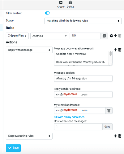 sieve-autoreply-combination-x-spam-flag