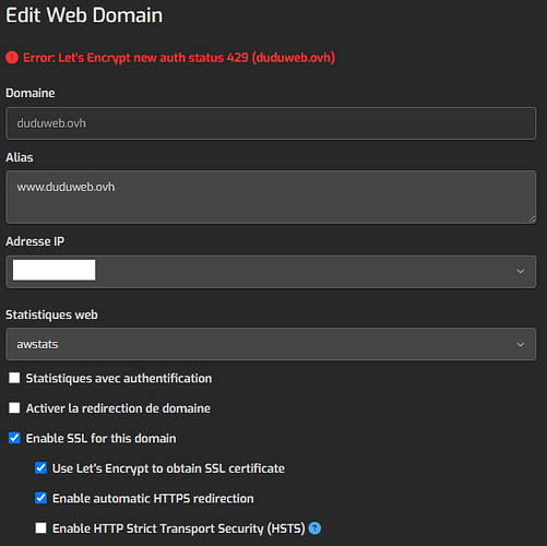 SSL no work
