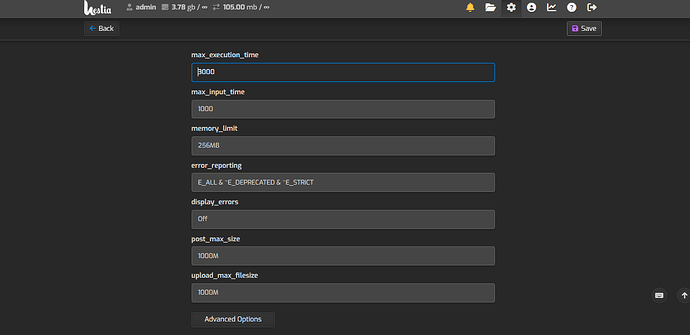Configure Server PHP