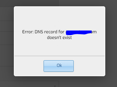 Adding SSL Error