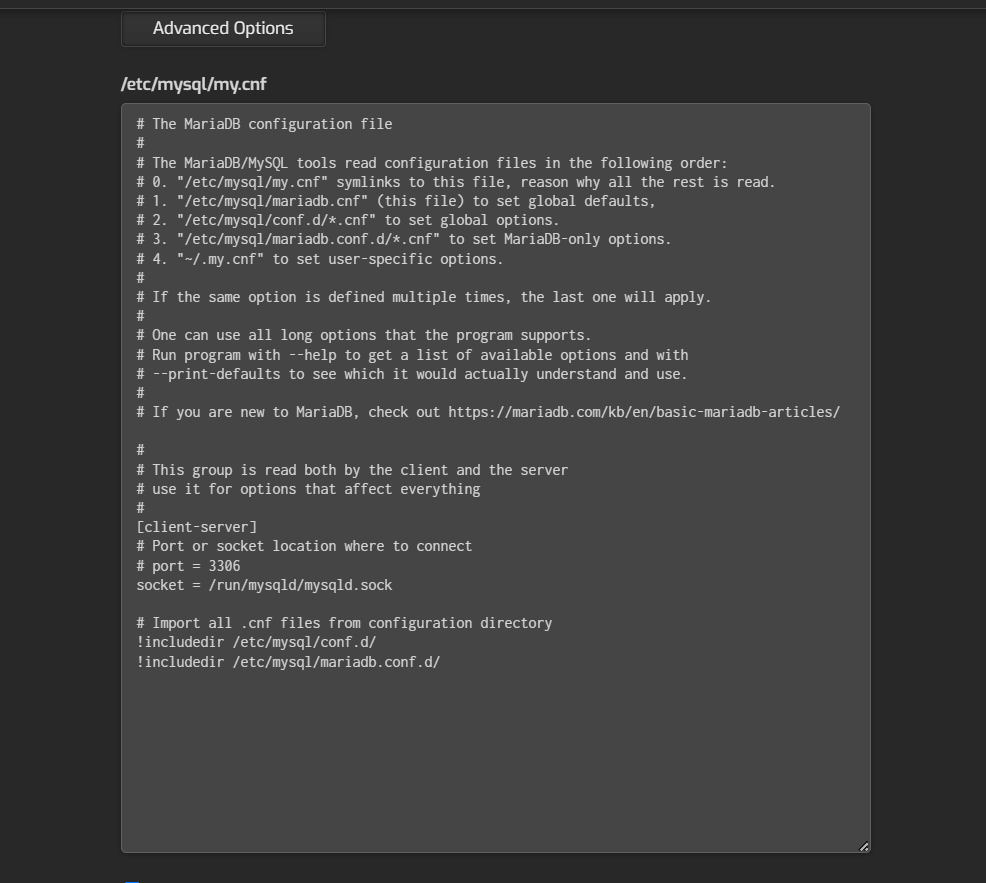 MySQL Strict Mode Issue Community Support Hestia Control Panel