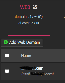 Domains - Alias