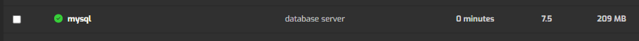 mysql